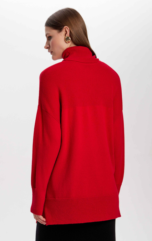 джемпер 000-338 красный (7)