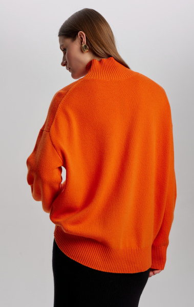 Джемпер 2428WCASH оранжевый 7
