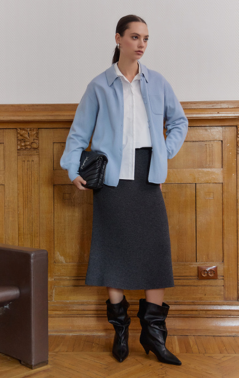 юбка 25W0502K - антрацит