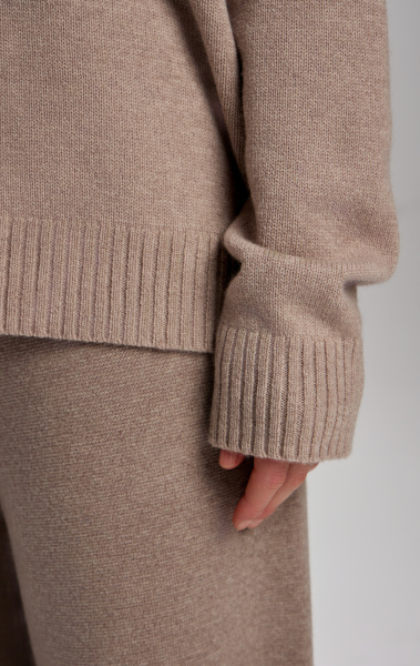 джемпер 000-337 св. корич 5