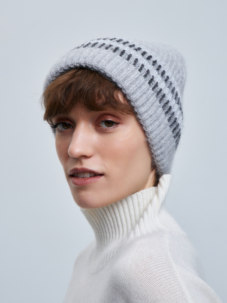шапка 230146REC - светло-серый (3)