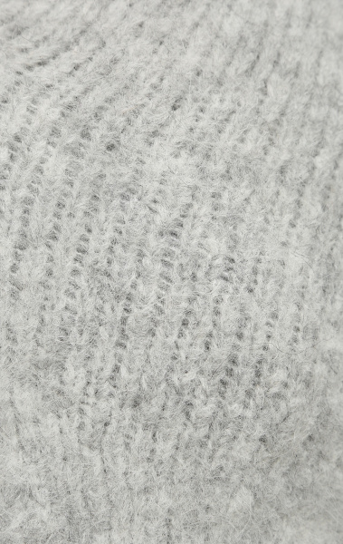 шапка-ушанка 240187 светло-серая (4)