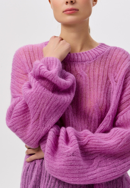 Джемпер 2432W  сиреневый (3)