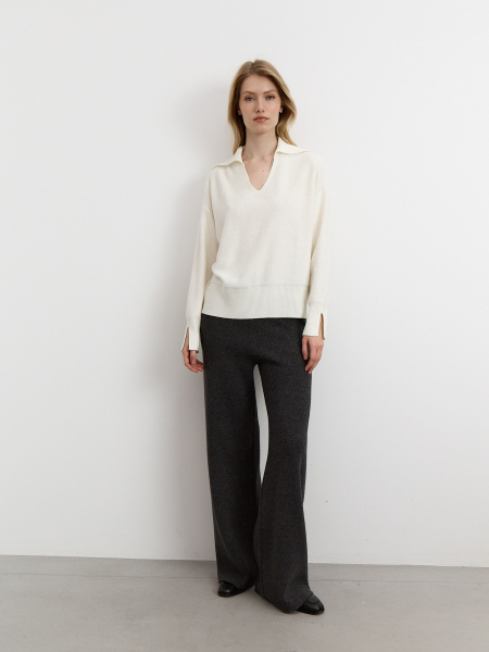 Джемпер 25W2116K белый (1)