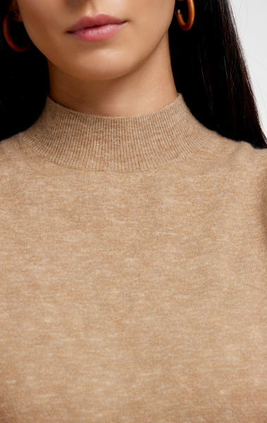 джемпер без рукавов 2435WS бежевый