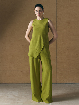 Джемпер без рукавов 26S3002F Акация