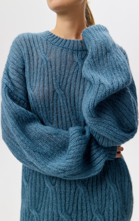 Джемпер 2432W  бирюзовый (3)