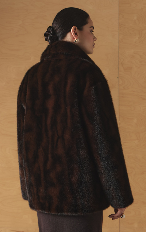 шуба 27W0115FFJ - коричневый (12)