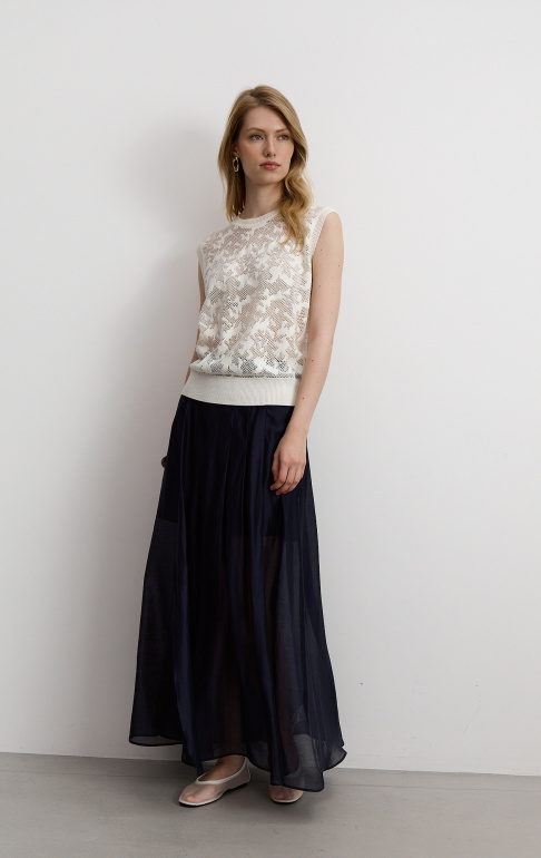 джемпер 25S2311K – молочный (2)