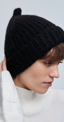 шапка 250169AZ - черный (2)
