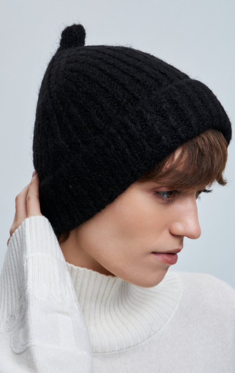 шапка 250169AZ - черный (2)