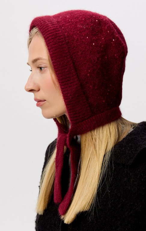 Чепчик 250173FXV марсала (6)