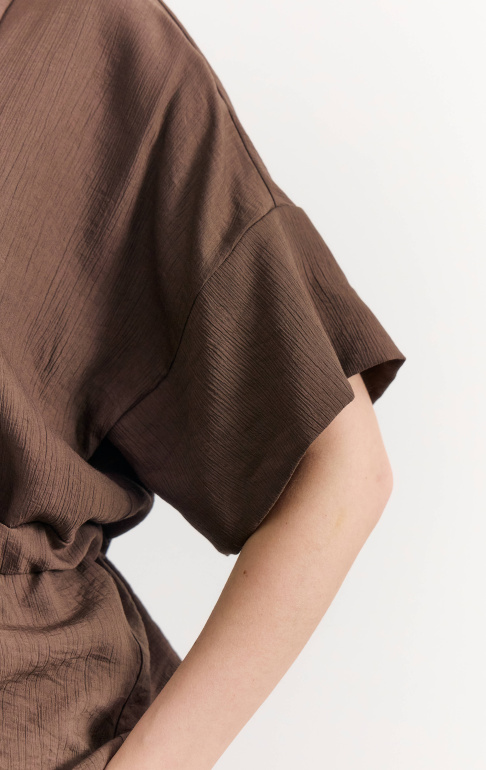 рубашка 26S1021F – коричневый (3)