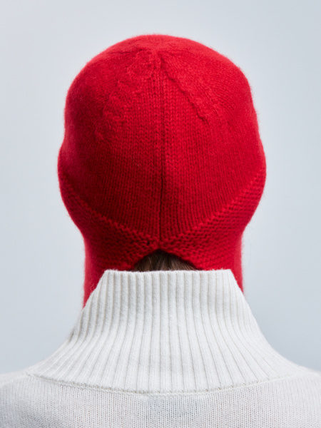 шапка ушанка 240161 - красный (5)