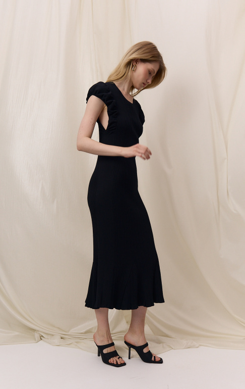 платье 26S1305K – черный (2)