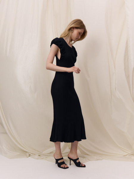 платье 26S1305K – черный (2)