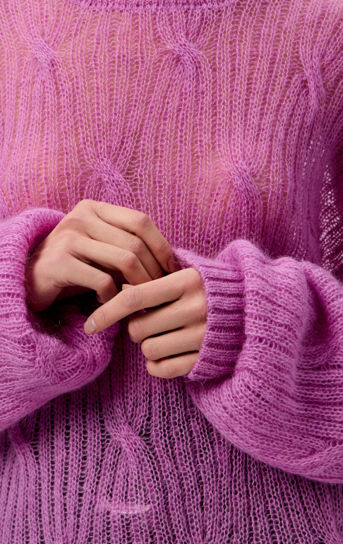 Джемпер 2432W  сиреневый (7)