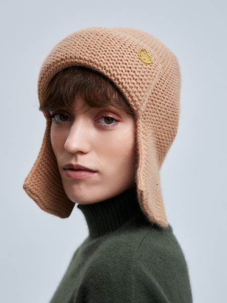 шапка ушанка 230160REC - песочный (3)