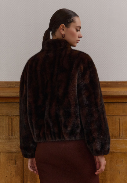 шуба 248408 - коричневый (10)