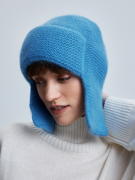 шапка ушанка 230160RG - бирюзовый (2)