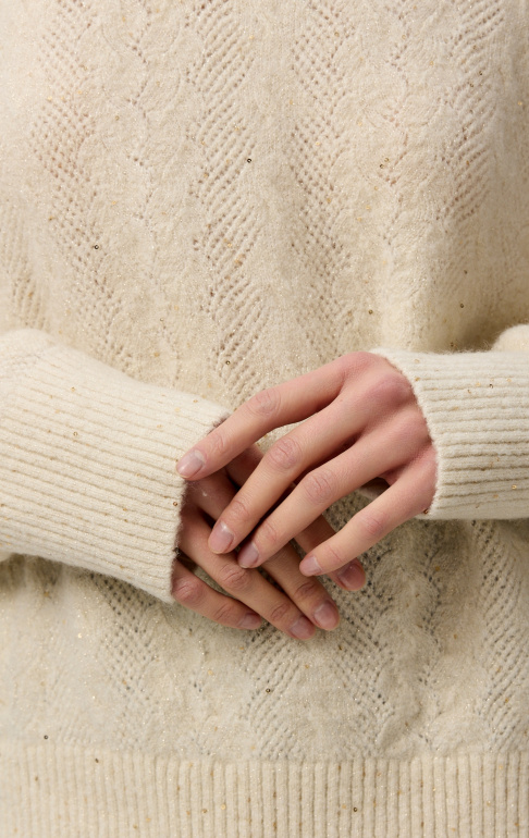 джемпер-трансформер 25AW2114K белый (10