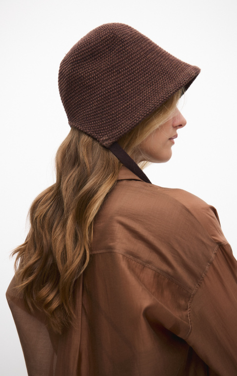 Панама 26S0120HD Темно-коричневый (21)