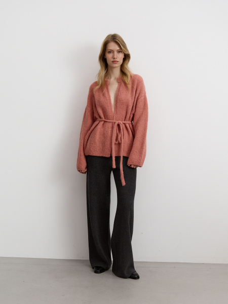 Кардиган 26W4111K - Розовый (4)