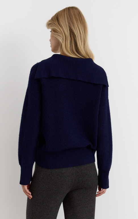 Джемпер 25W2116K Синий (21)