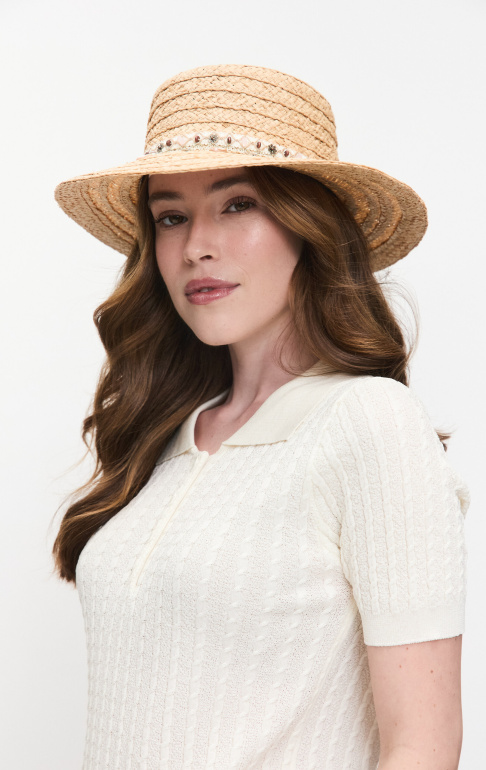 шляпа 26S0121HD - натуральный (11)