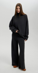 брюки 2305-1 - антрацит  джемпер 2428WCASH - антрацит (2)