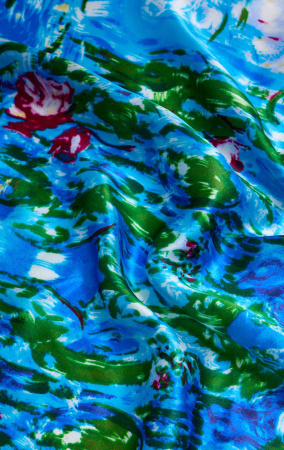 платок 6222SL ярко-голубой (3)