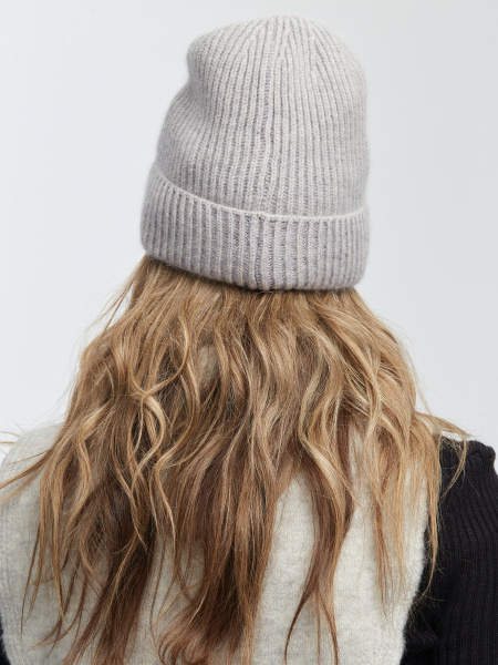 Шапка 230133REC светло-серая (2)