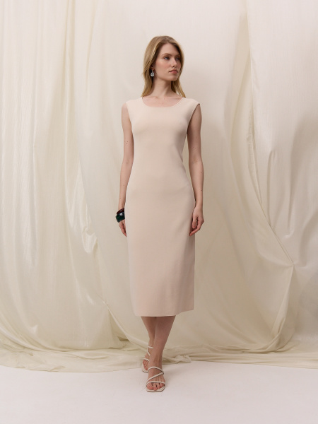 платье 25S1307K – светло-бежевый (5)