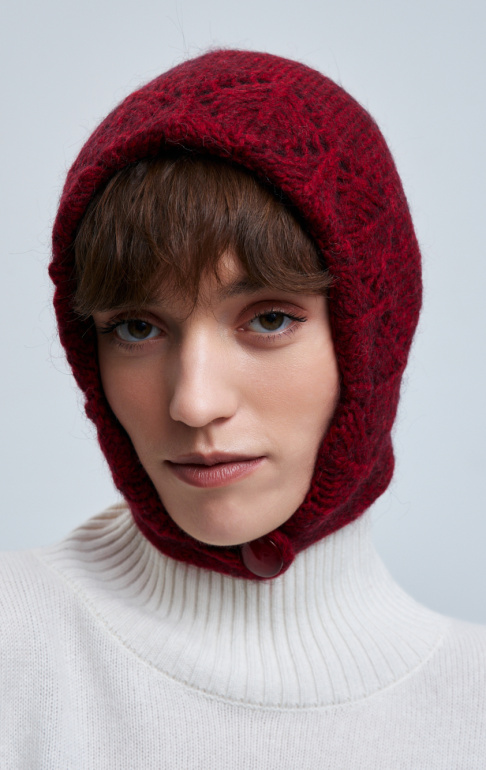 чепчик 260115PG - красный (1)