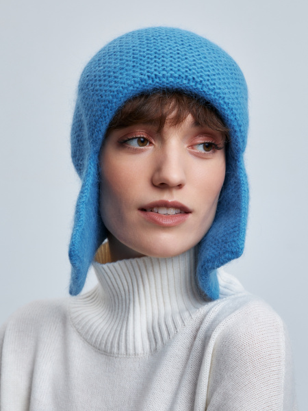 шапка ушанка 230160RG - бирюзовый (3)