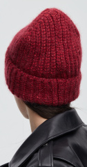 Шапка 230125ASW бордовая (3)