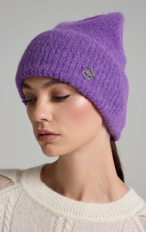 шапка 250176AZ - фиолетовый 4