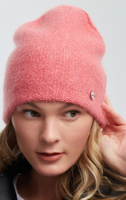 Шапка 230138ASW розовая (1)