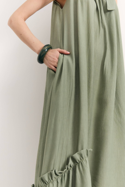 платье 26S1321F – фисташковый (5)