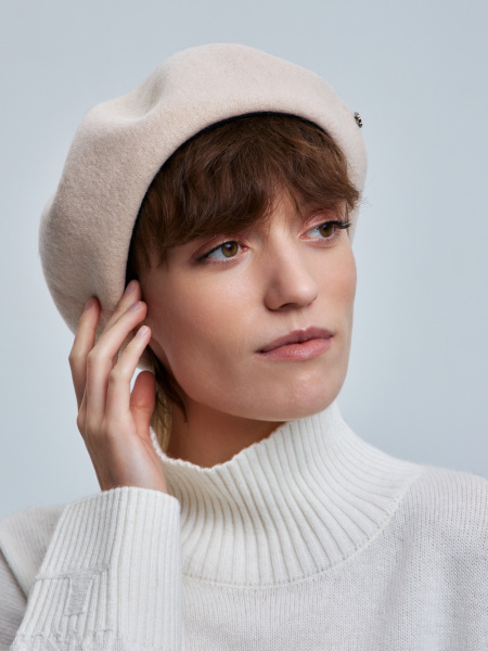 берет 250329 - молочный (2)