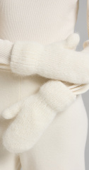варежки 260124X - молочный 6