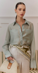 рубашка 25S1019F мятный 1
