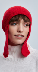шапка ушанка 240161 - красный (1)