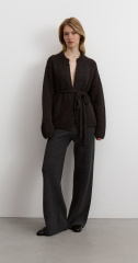 Кардиган 26W4111K коричневый (1)