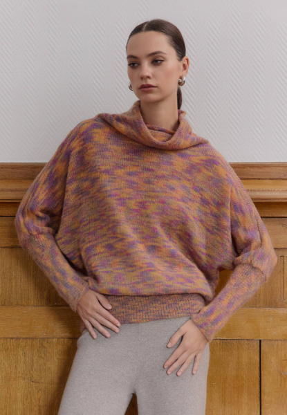 джемпер 26W2107K - желтый мультиколор (3)