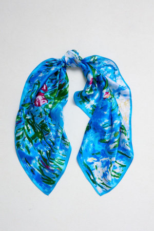 платок 6222SL ярко-голубой (2)