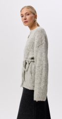 26W4111K кардиган A318AZ светло-серый (15)