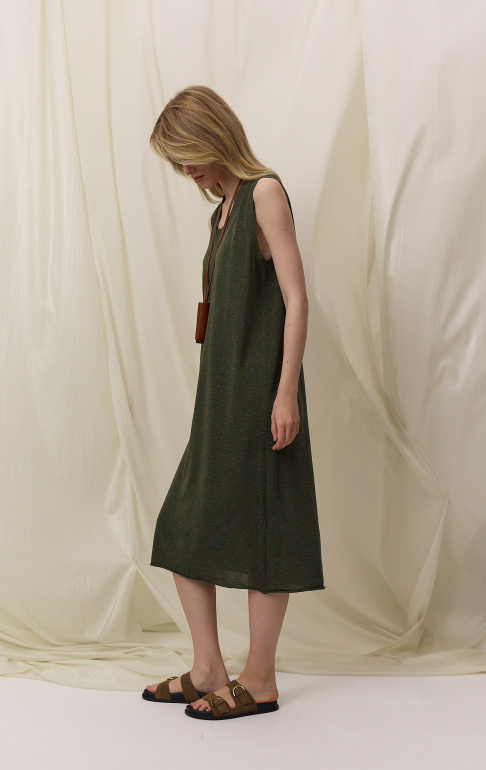 платье 26S1320KL – зеленый (2)