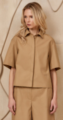Блуза S241002F песочный  брюки S246003F песочный (4)