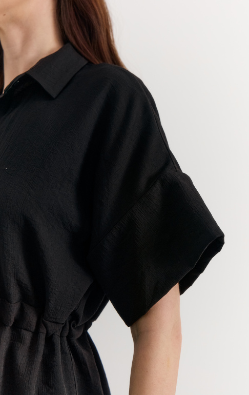 рубашка 26S1021F – черный (5)